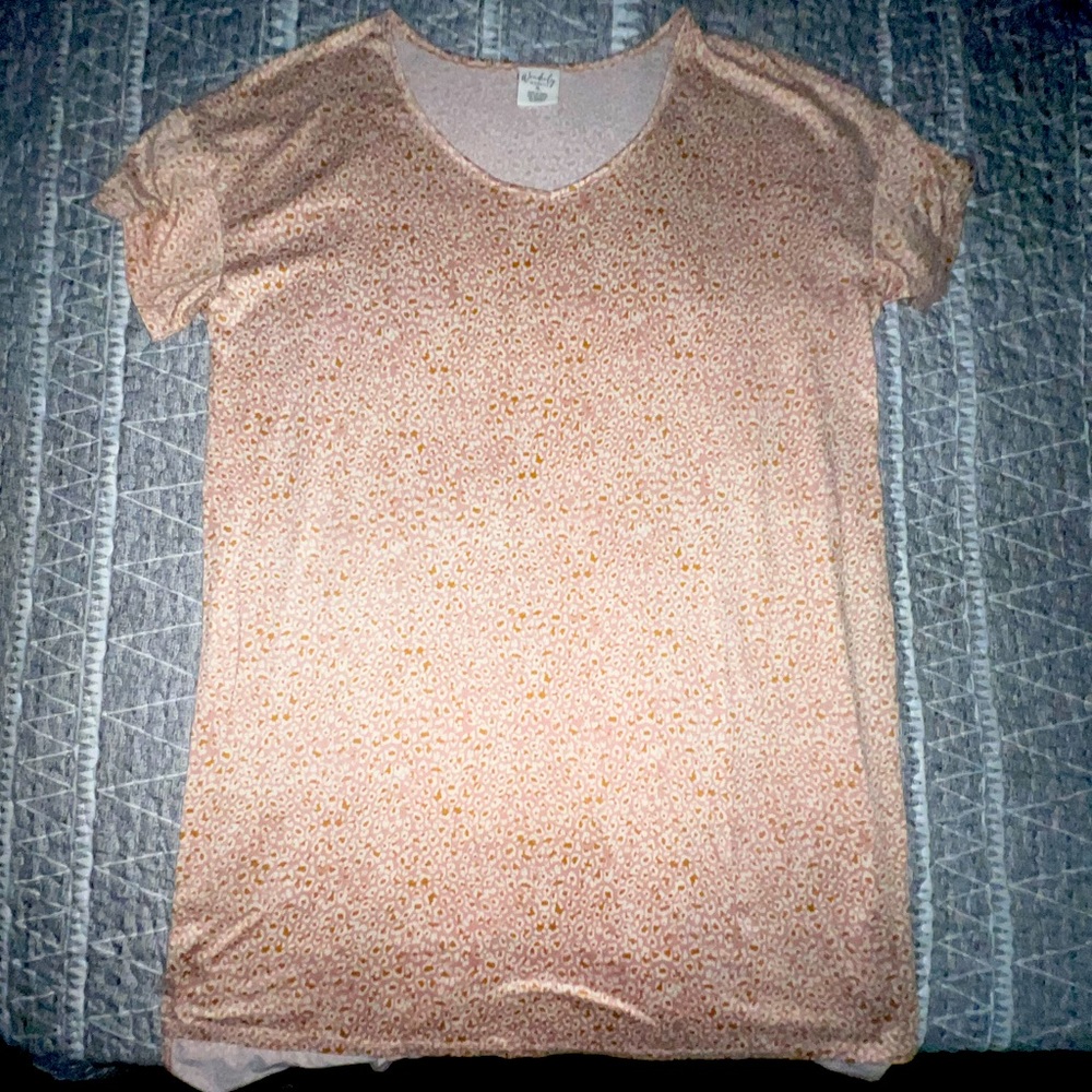 Wonderly Intimates Night Gown Tan Leopard XL